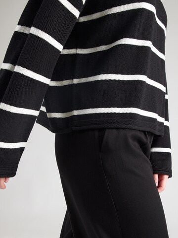 s.Oliver Oversized sweater in Black