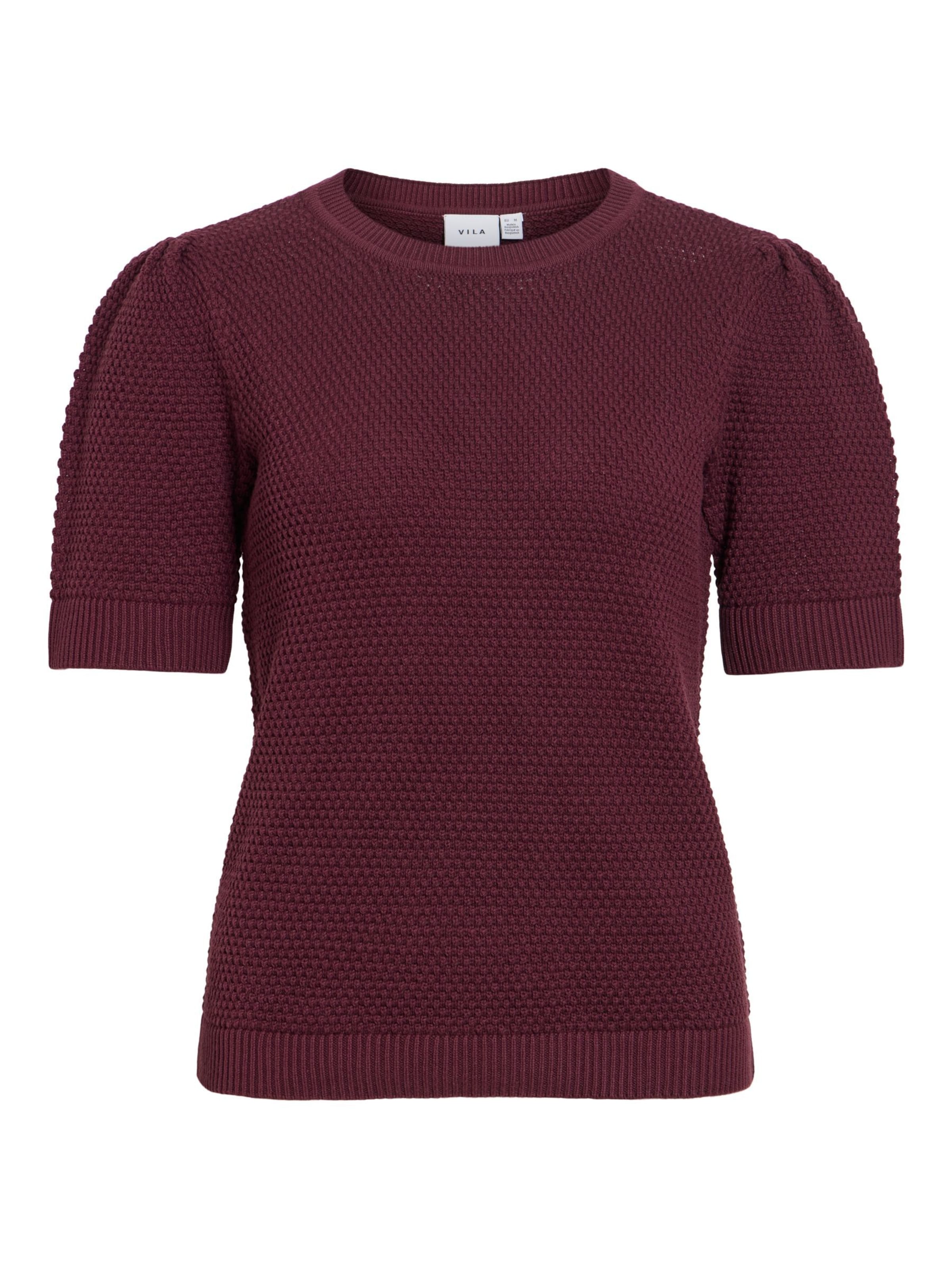 VILA Sweater 'VIDalo' in Red: front