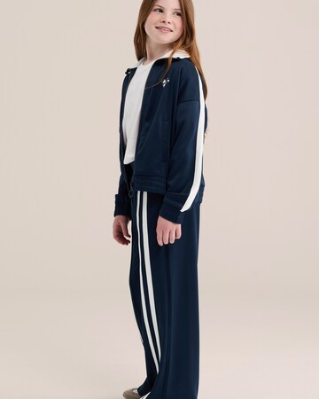 mėlyna WE Fashion Kardiganas