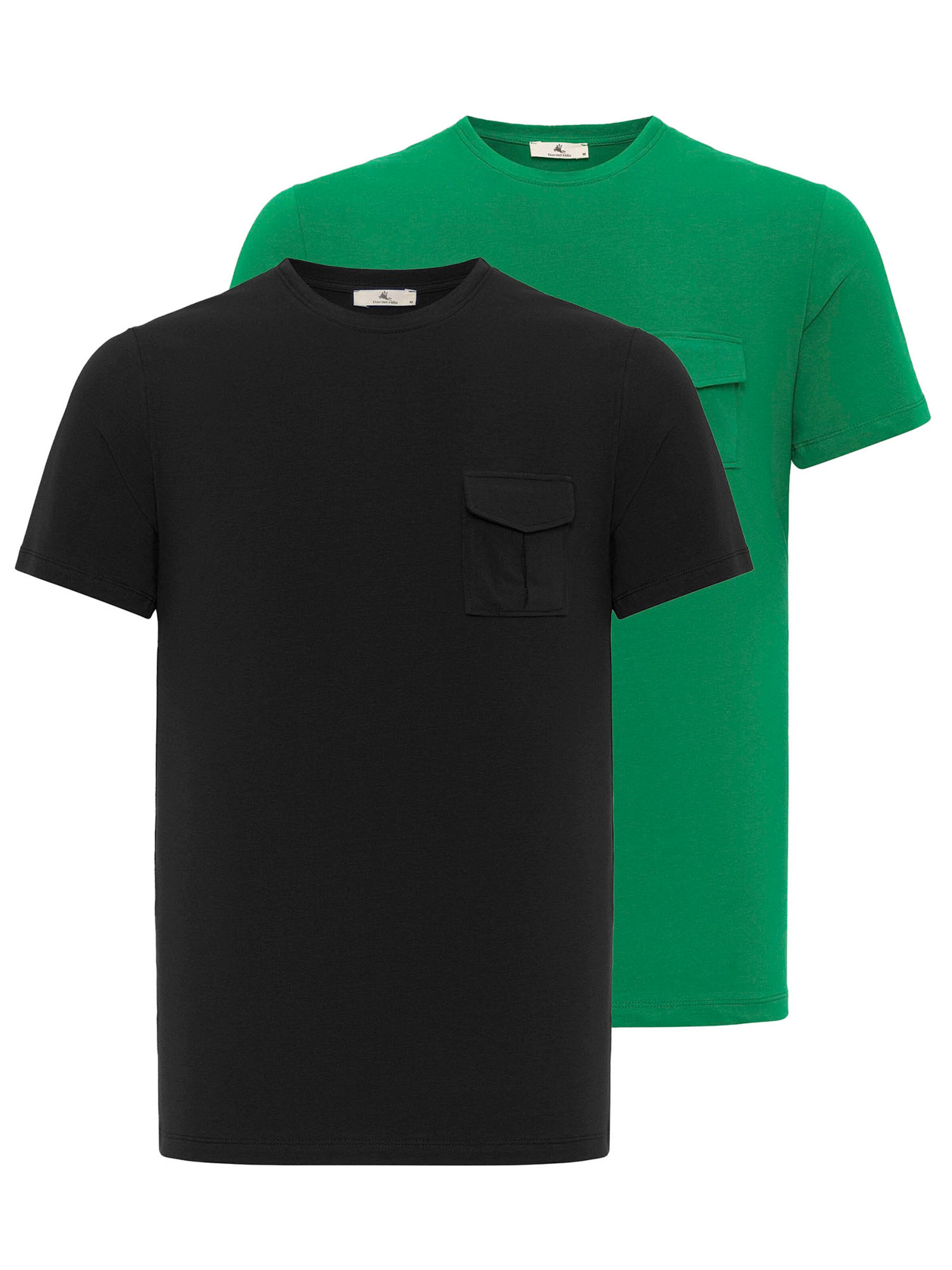 T-Shirt Daniel Hills en vert : devant