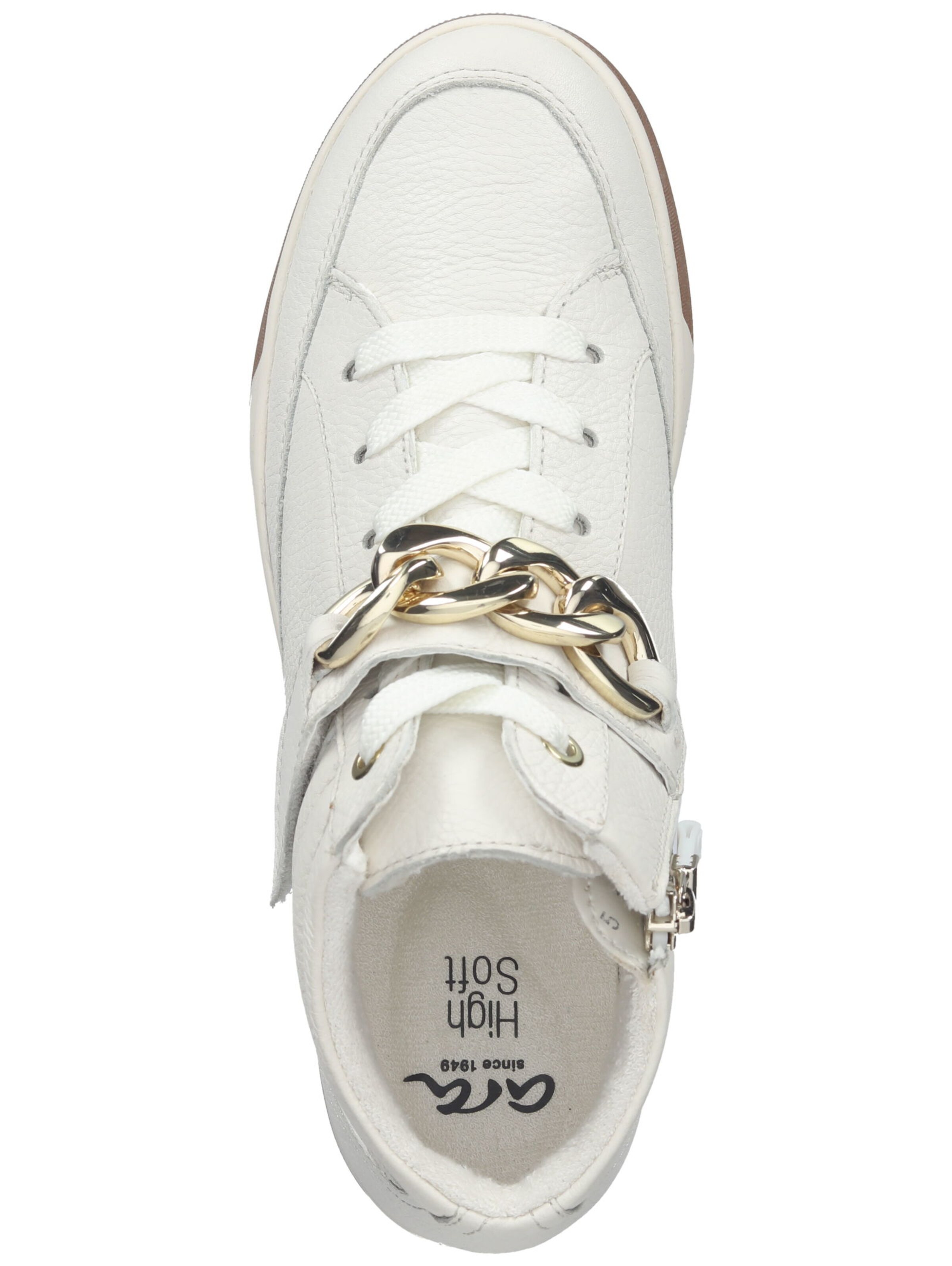 Baskets hautes ARA en beige