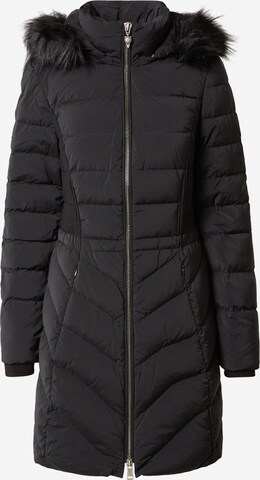 GUESS Zimní bunda – černá: přední strana