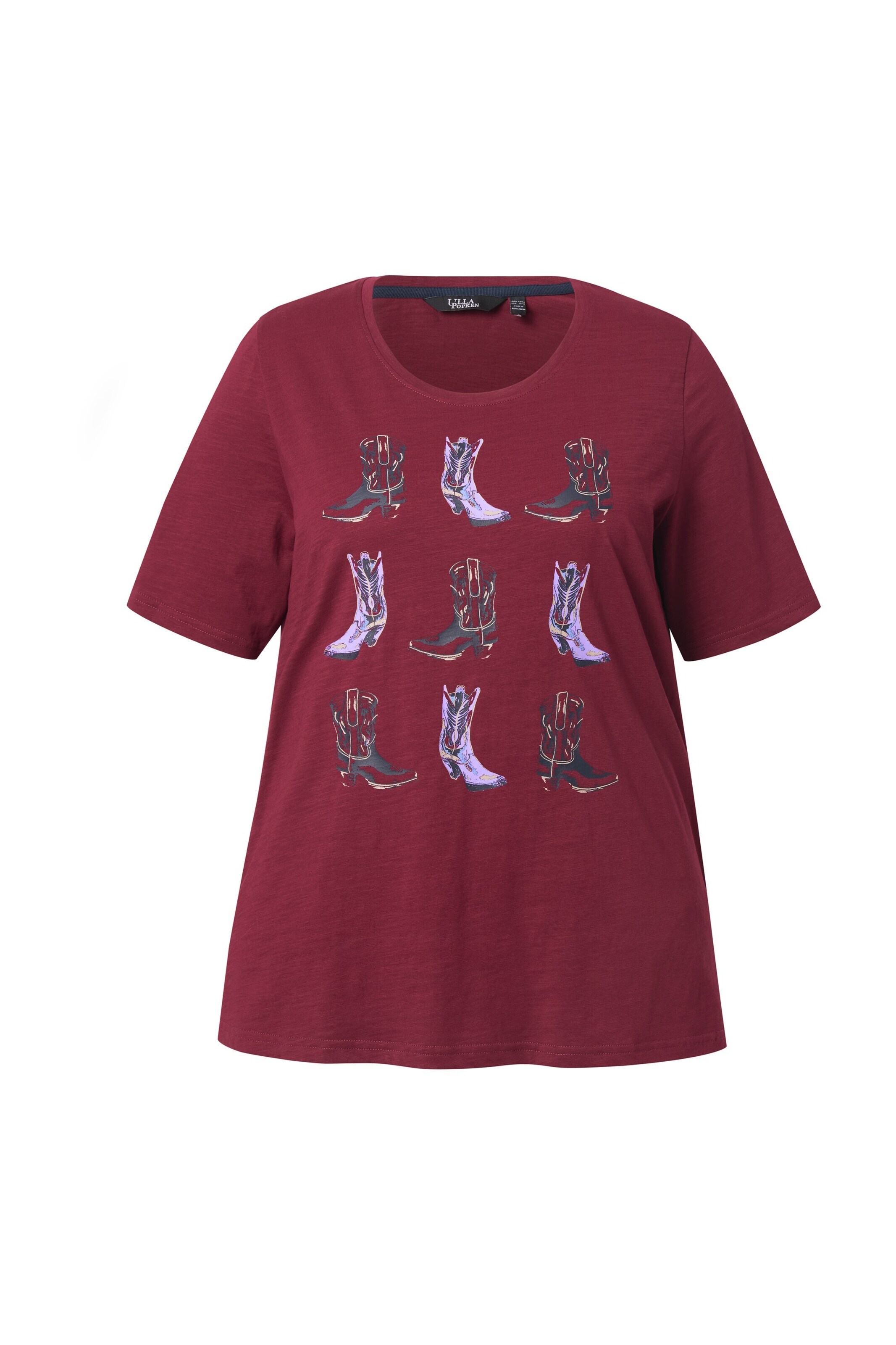 Ulla Popken Shirt in Rot: Vorderseite
