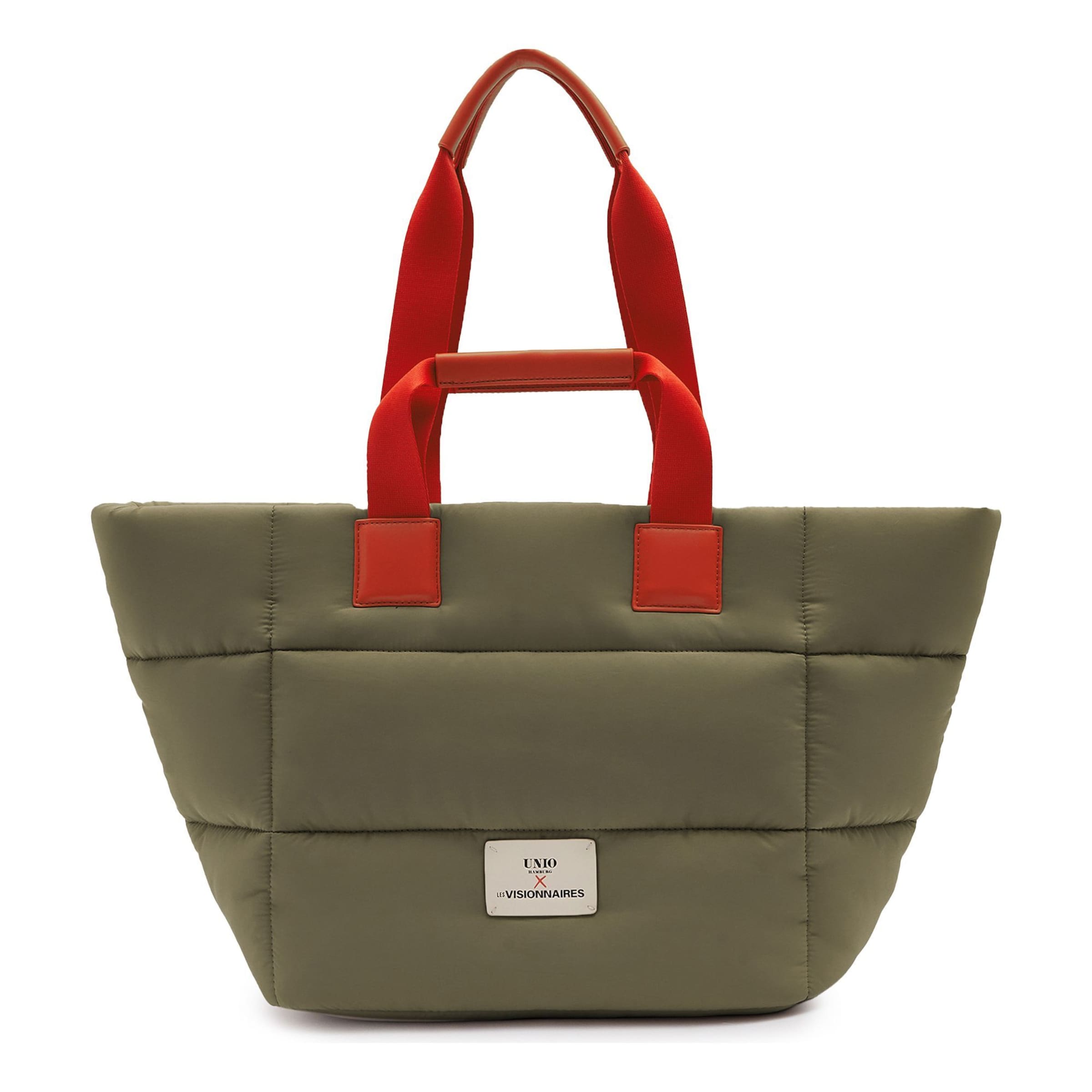 Les Visionnaires Shopper 'Unio Tokio' in Green: front