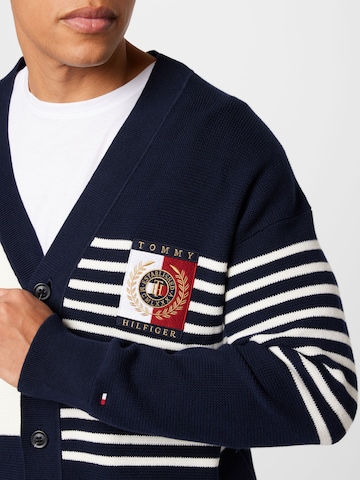 TOMMY HILFIGER Knit Cardigan in Blue