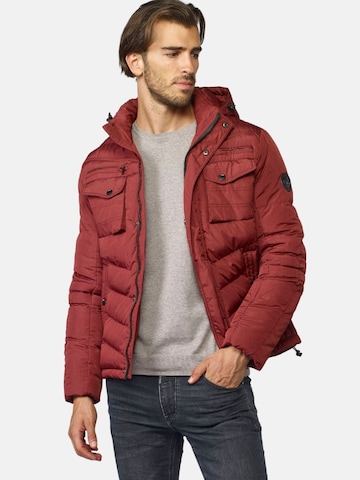 KOROSHI Between-season jacket in Red: front