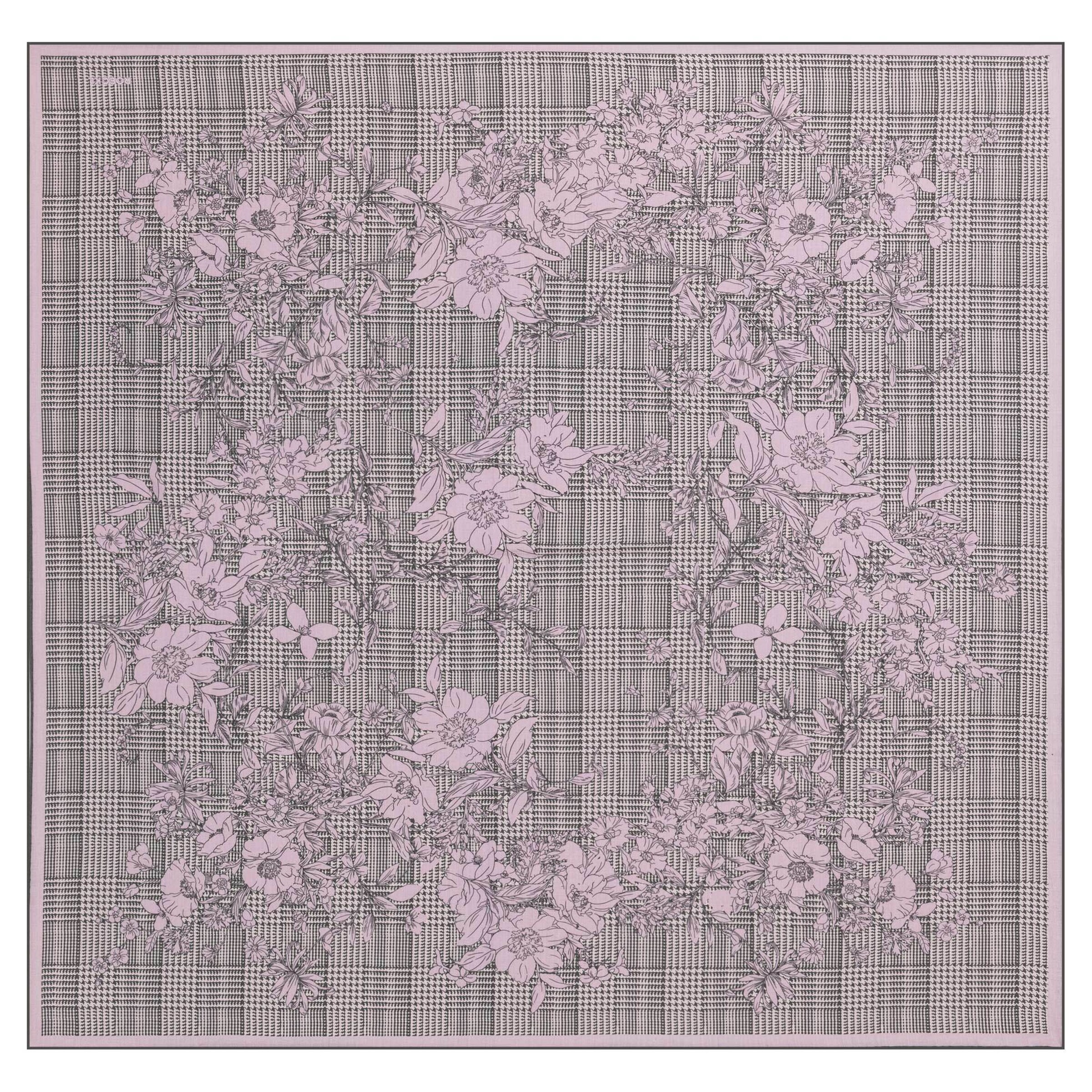 Foulard 'BLOOMING FRAME' Roeckl di colore rosa, Visualizzazione prodotti