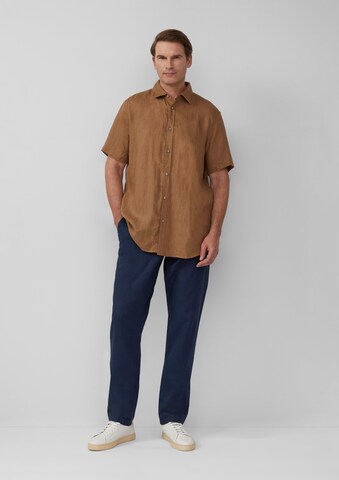 Coupe regular Chemise s.Oliver en marron