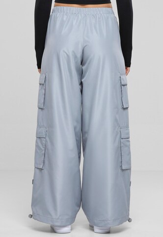 Urban Classics Wide Leg Hose in Grau