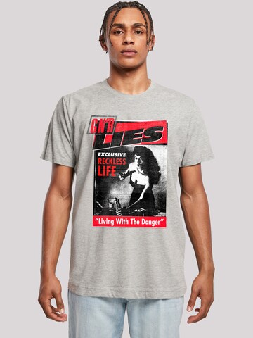 F4NT4STIC Shirt in Grey: front