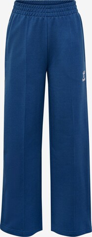 Wide Leg Pantalon 'ELLY' Hummel en bleu : devant