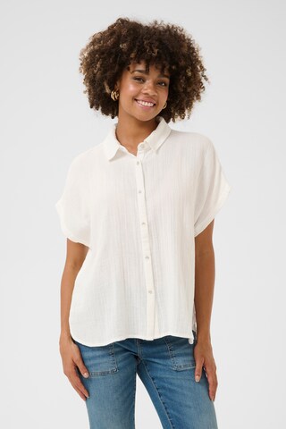 CULTURE Blouse 'CUMyra' in Wit: voorkant