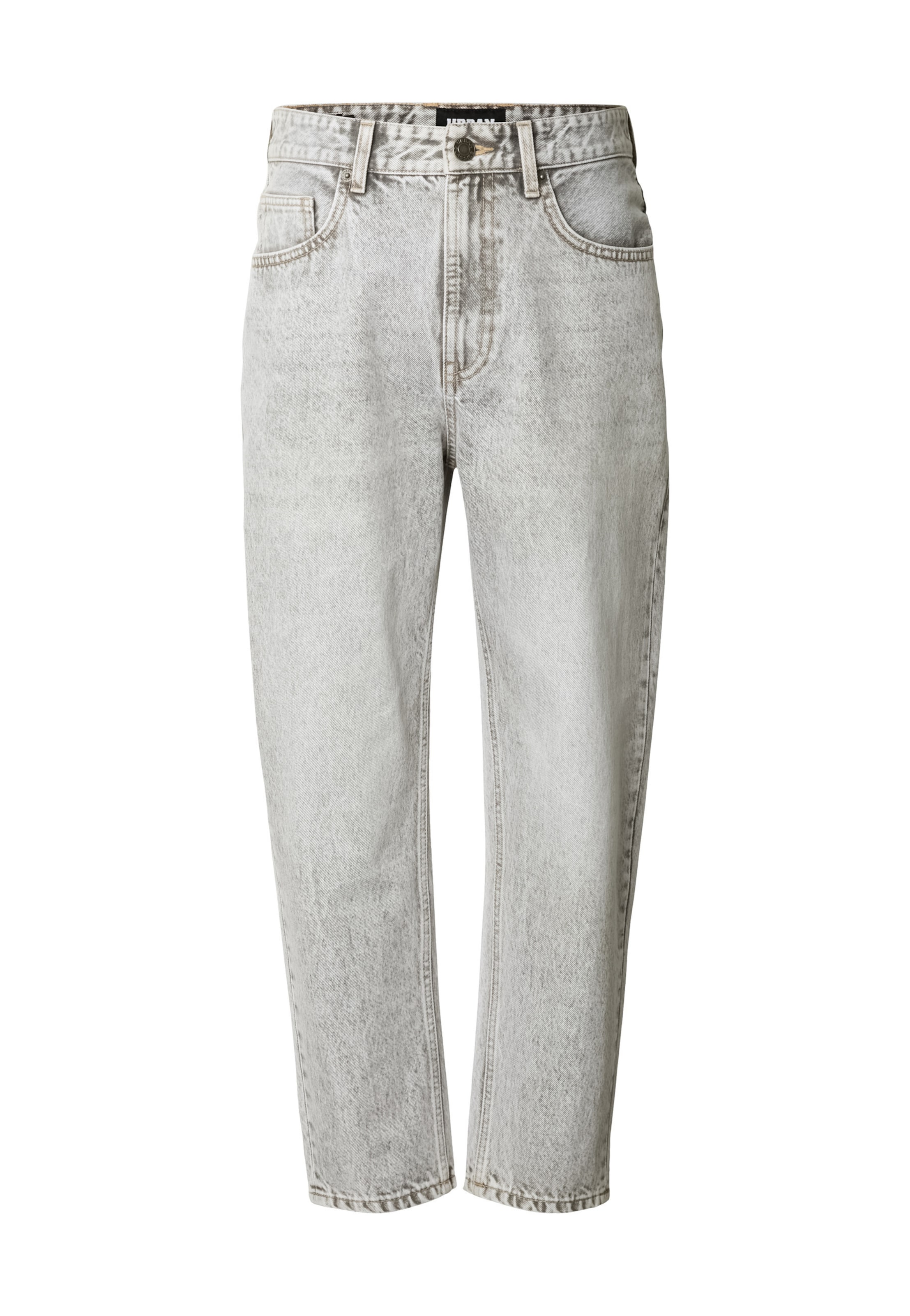Urban Classics Jeans in Grijs: voorkant