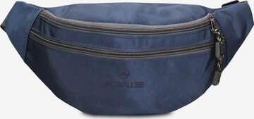 Marsupio 'Marsupio B Cavalli vegan leather con zip e tracolla' di B. Cavalli in blu: frontale