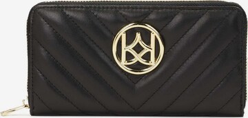 Kazar Wallet in Black: front