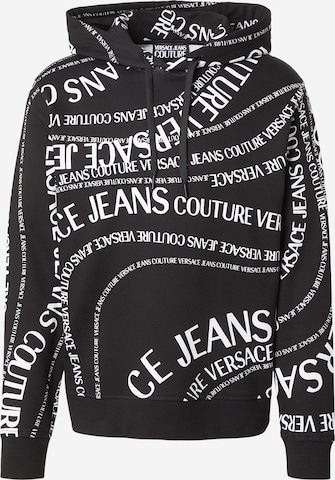 Versace Jeans Couture Sweatshirt '80GAI3H0' i svart: framsida