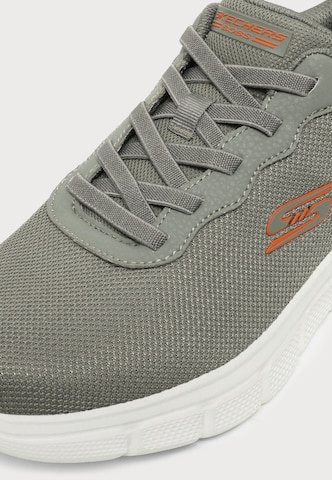 SKECHERS Sneakersy niskie 'BOBS B FLEX - GLACIAL EDGE' w kolorze zielony