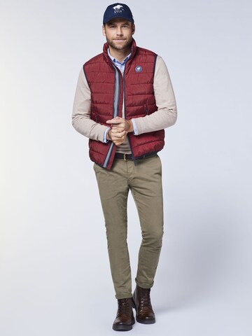 Polo Sylt Weste in Rot