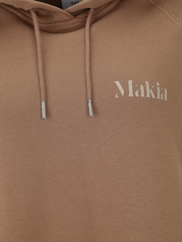 MAKIA Sweatshirt 'Sky' in Bruin