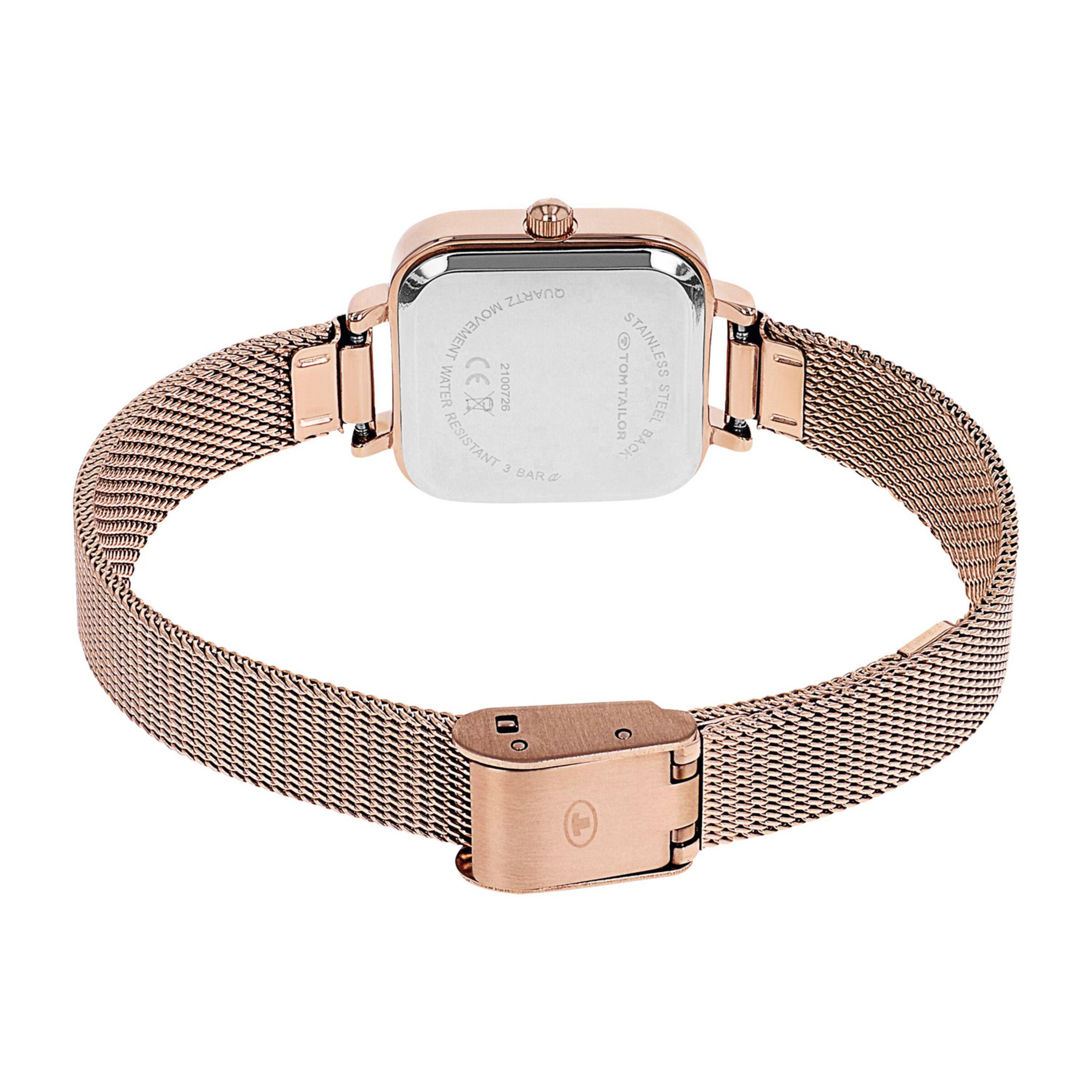 TOM TAILOR Uhr in Gold