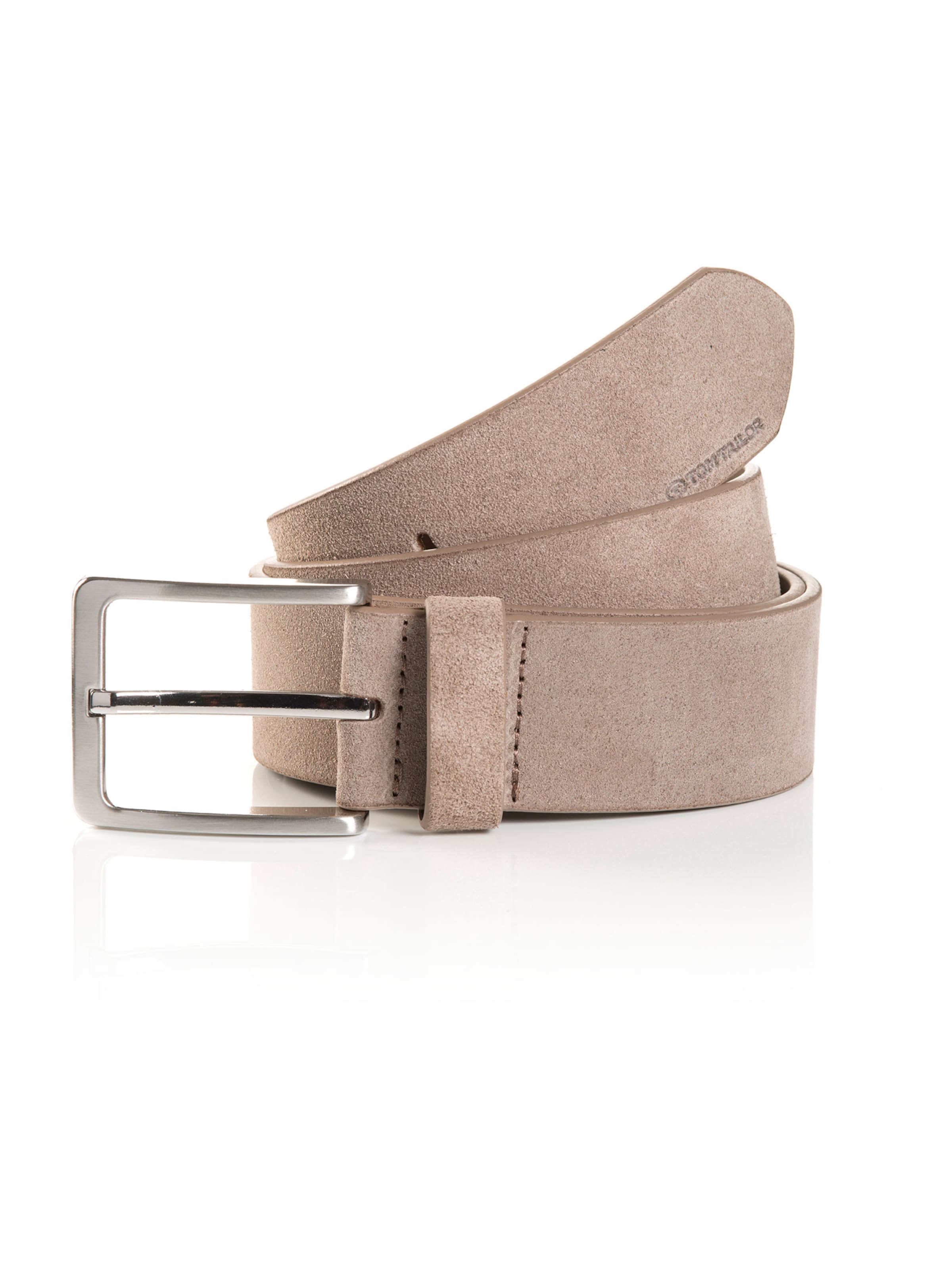 TOM TAILORRemen 'GEORGE' - siva boja: prednji dio