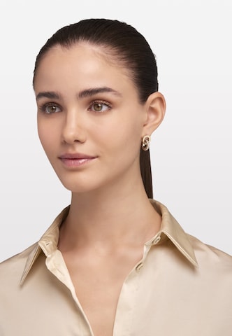 Furla Jewellery Ohrringe 'FURLA 1927' in Gold: Vorderseite