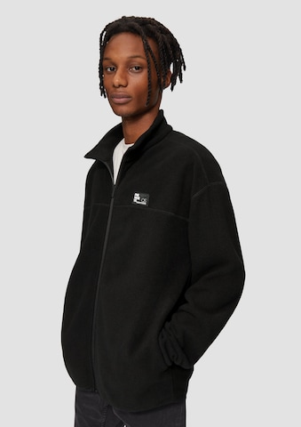 QS Fleece jacket in Black