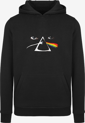 F4NT4STIC Sweatshirt 'Pink Floyd' in Zwart: voorkant