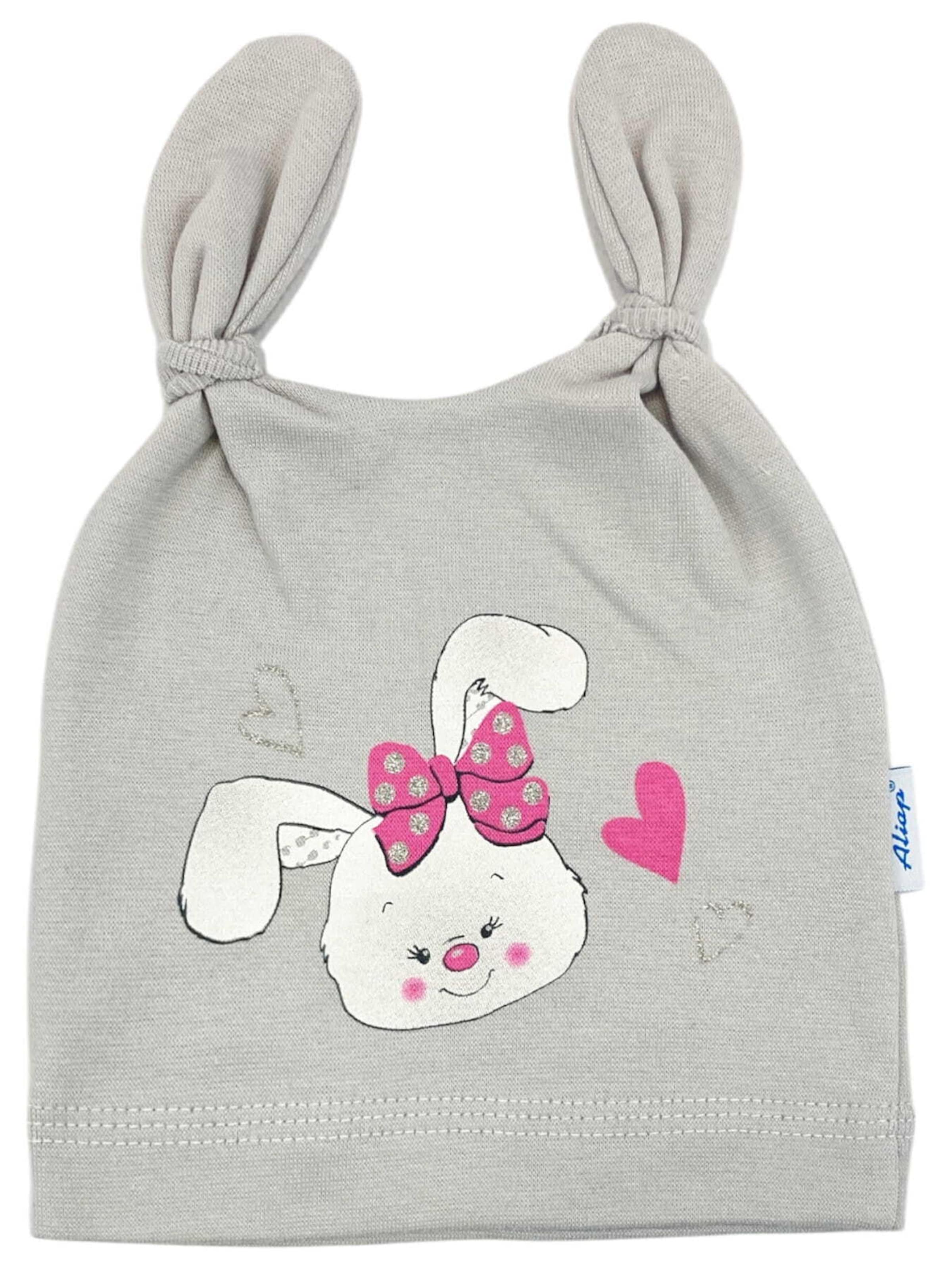 Aliap Mütze in Grau: Vorderseite