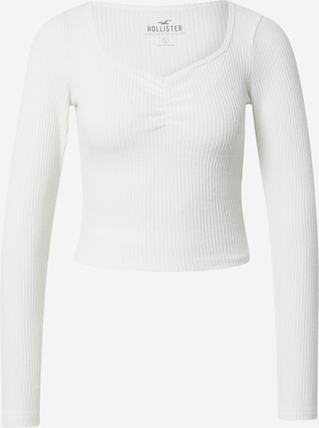 HOLLISTER Pullover in Weiß: predná strana