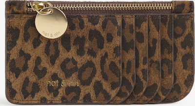 Piniginė 'ALIX' iš Nat&Nin, spalva – ruda / Auksas / juoda, Prekių apžvalga