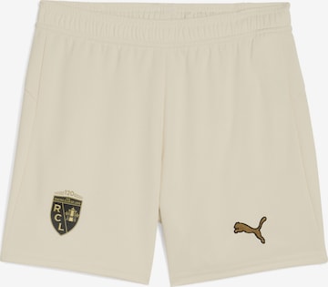 PUMA Sportbroek 'RC Lens 25/26' in Wit: voorkant