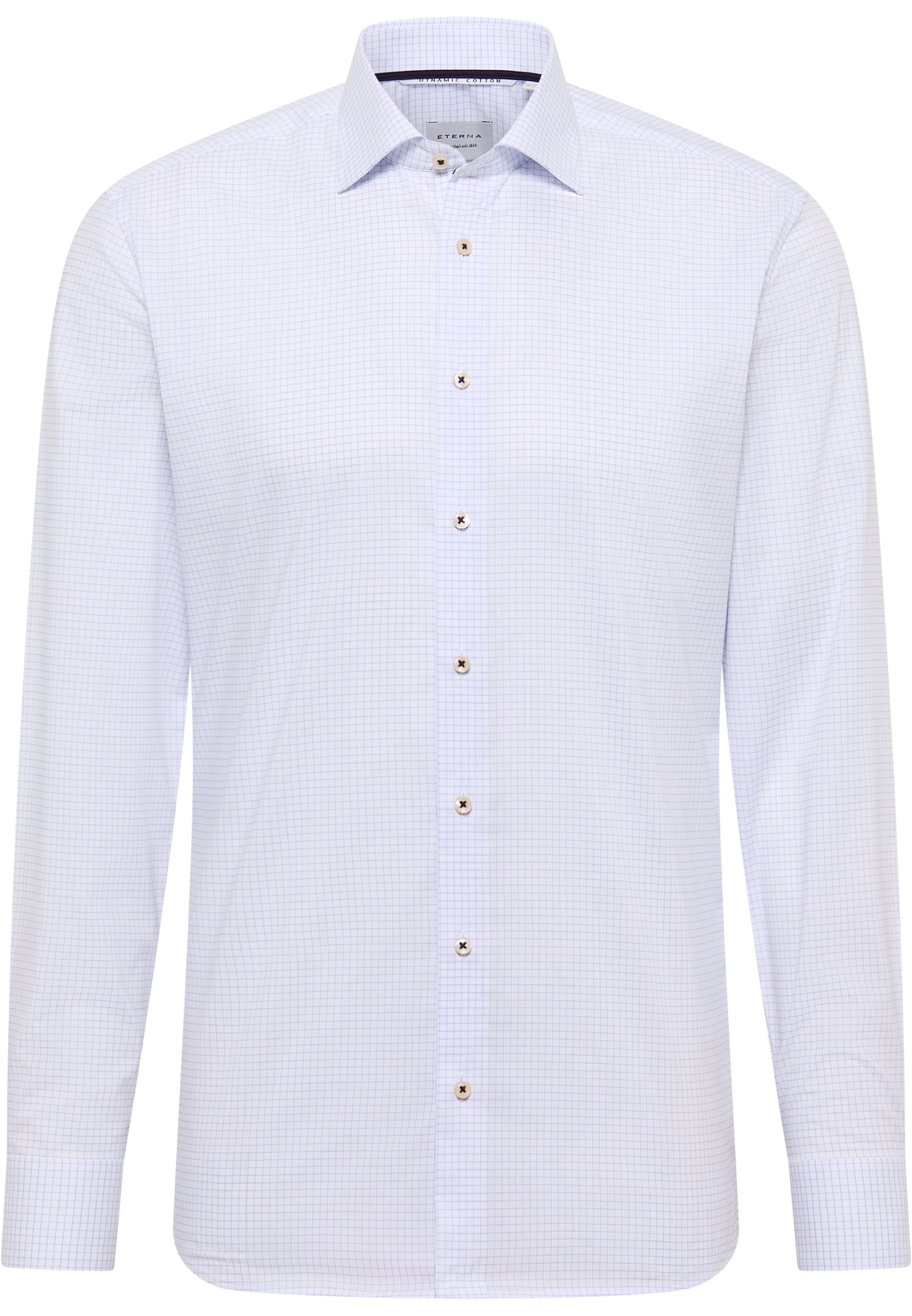 ETERNA Slim fit Zakelijk overhemd in Blauw: voorkant