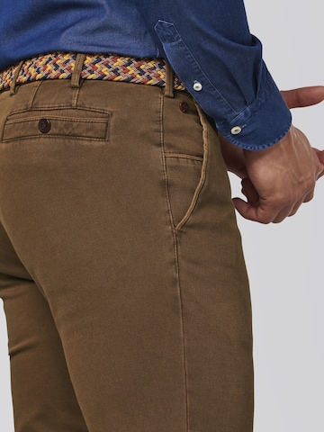 Meyer Hosen Regular Chino Pants in Brown