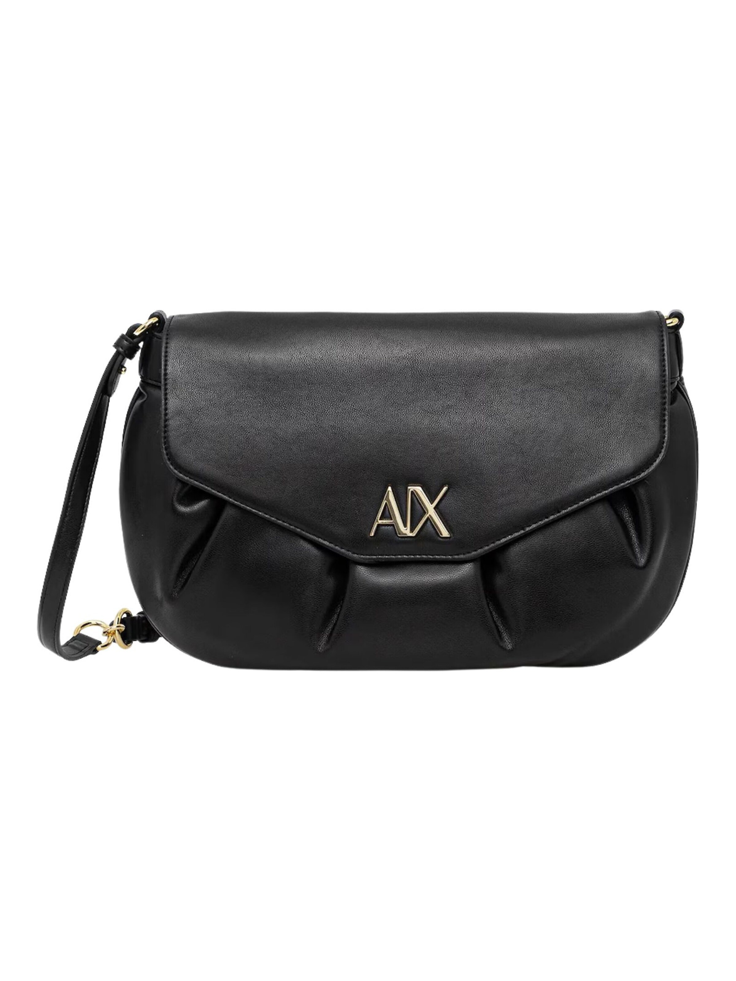 Borsa a tracolla di ARMANI EXCHANGE in nero: frontale