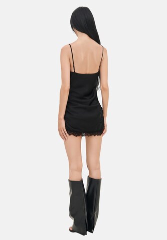 OW Collection Kleid 'RUDY' in Schwarz