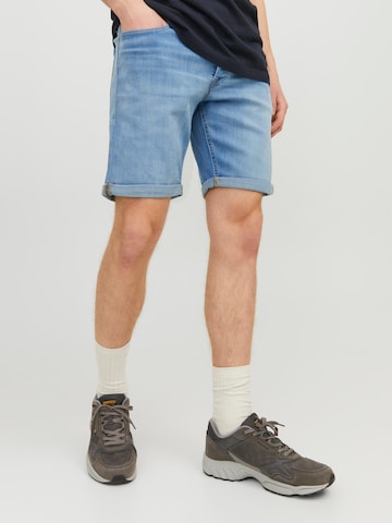 JACK & JONES - Slimfit Vaquero 'Rick' en azul: frente