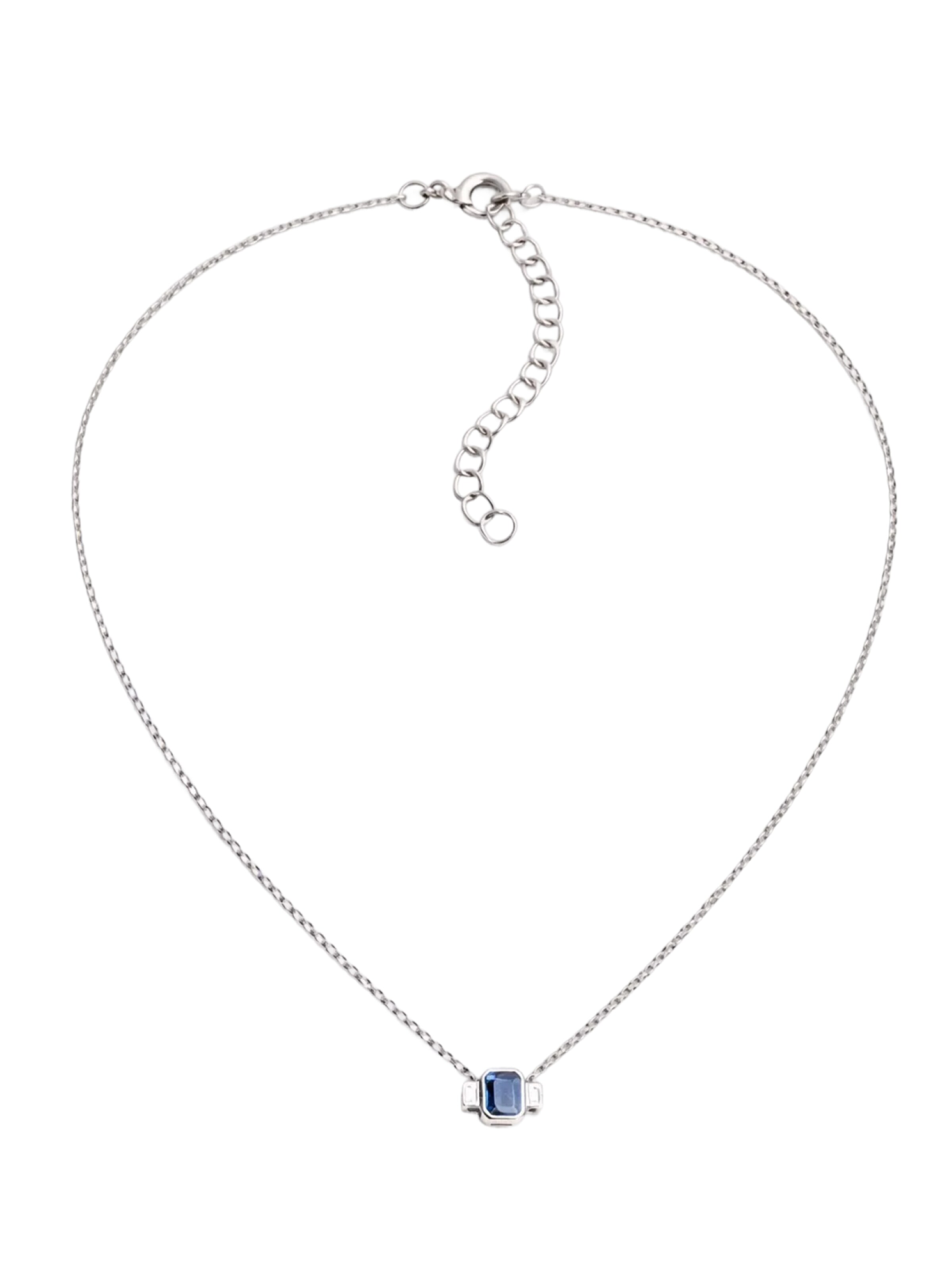So Chic Ketting in Zilver: voorkant