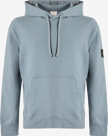 Bluză de molton de la Calvin Klein Jeans pe gri: față