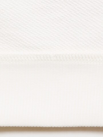 MANGO KIDS Sweatshirt i vit