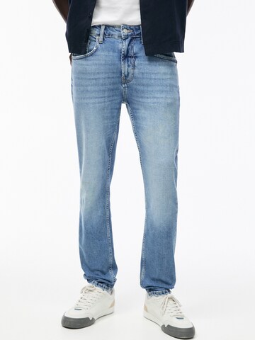 Pull&Bear Slim fit Jeans in Blue: front