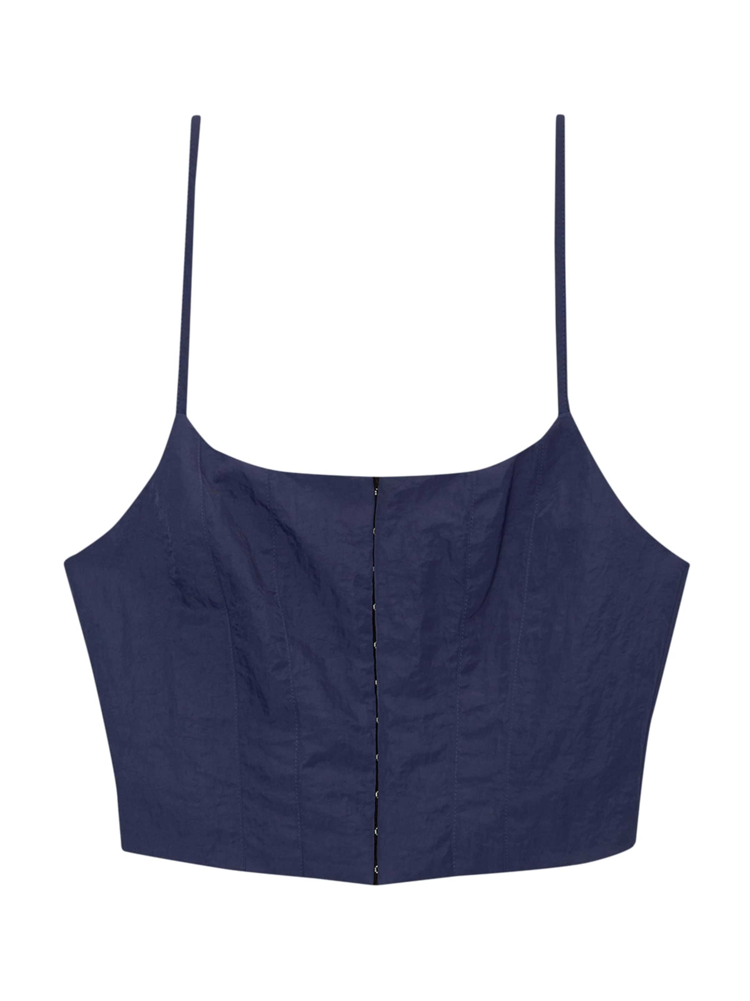 Pull&Bear Top in Blauw: voorkant