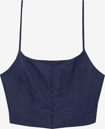 Pull&Bear Toppi värissä sininen: etupuoli