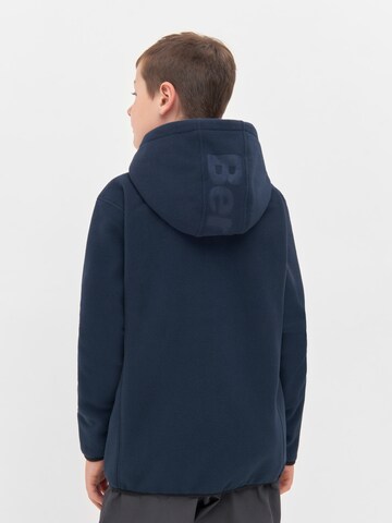 BENCH Fleece Jacket 'Draken' in Blue