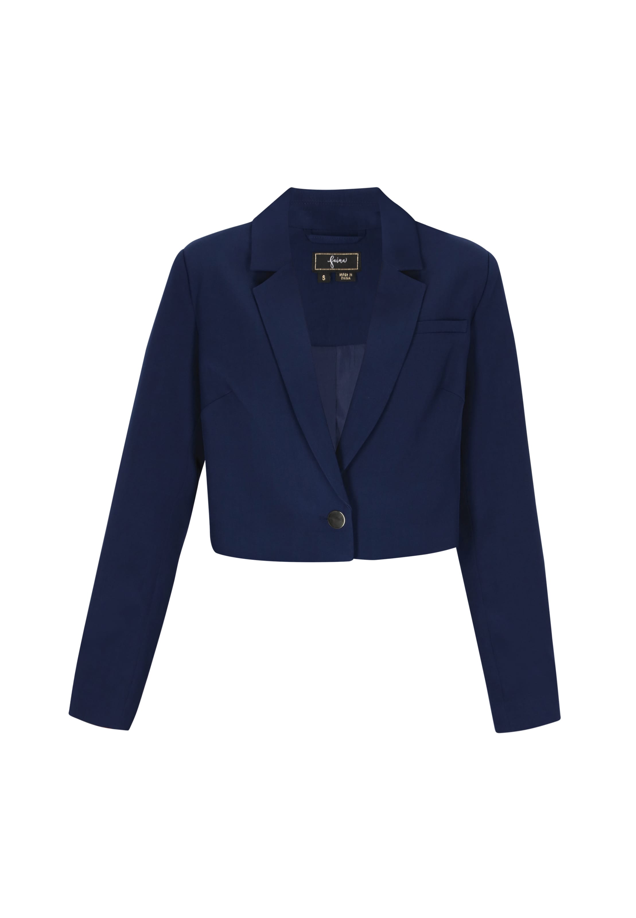 faina - Blazer en azul: frente