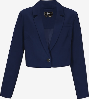 Blazer faina en bleu : devant