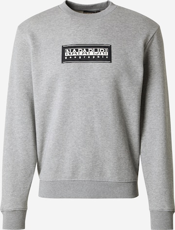 NAPAPIJRI Mikina 'B-BOX' - Sivá: predná strana