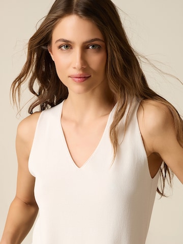 Pull-over oltre en blanc