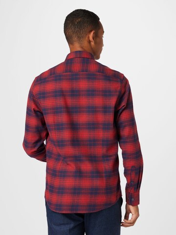 bugatti Regular fit Button Up Shirt in Red