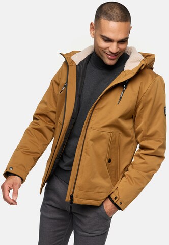 INDICODE JEANS Winter Jacket ' Kylian ' in Brown
